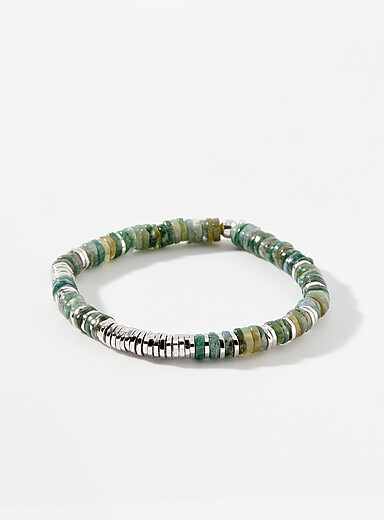 Le bracelet agate mousse Constellation