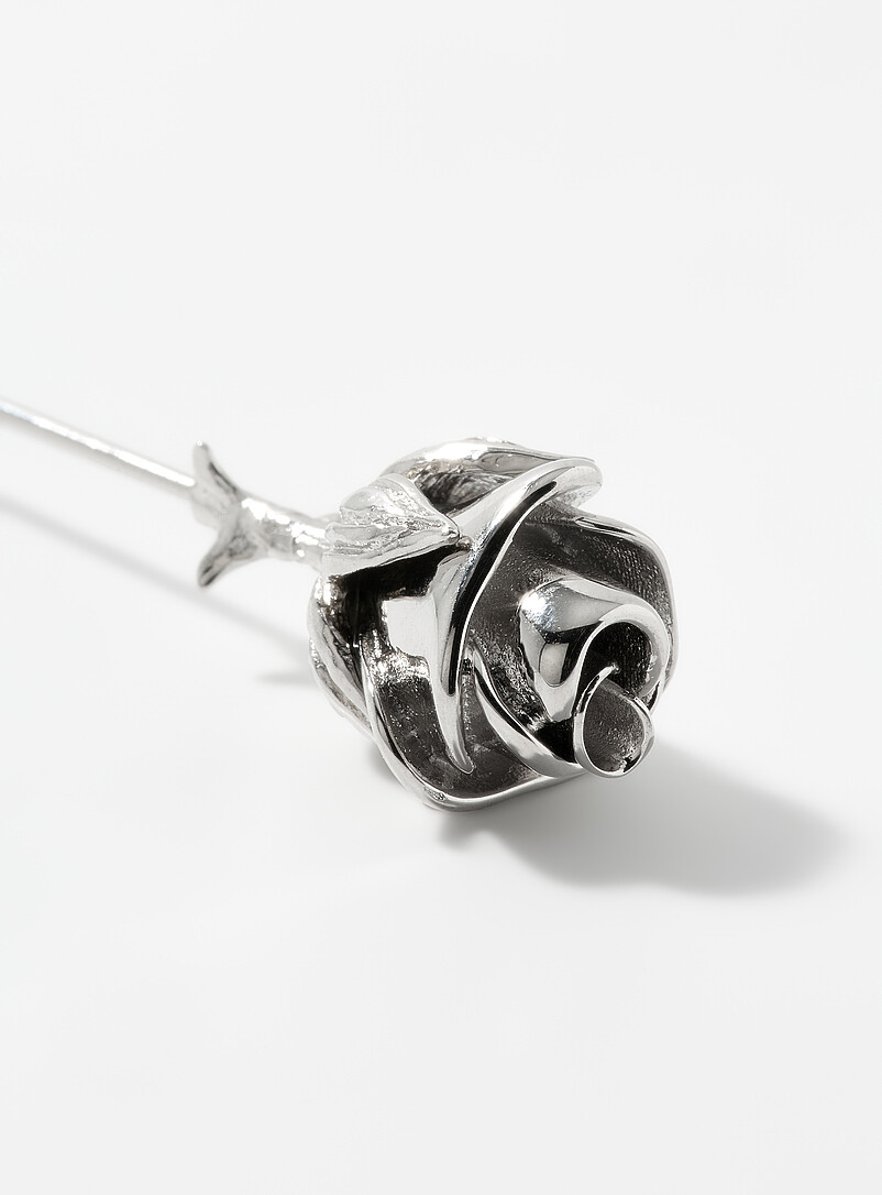Rose Flower tie pin product image 2