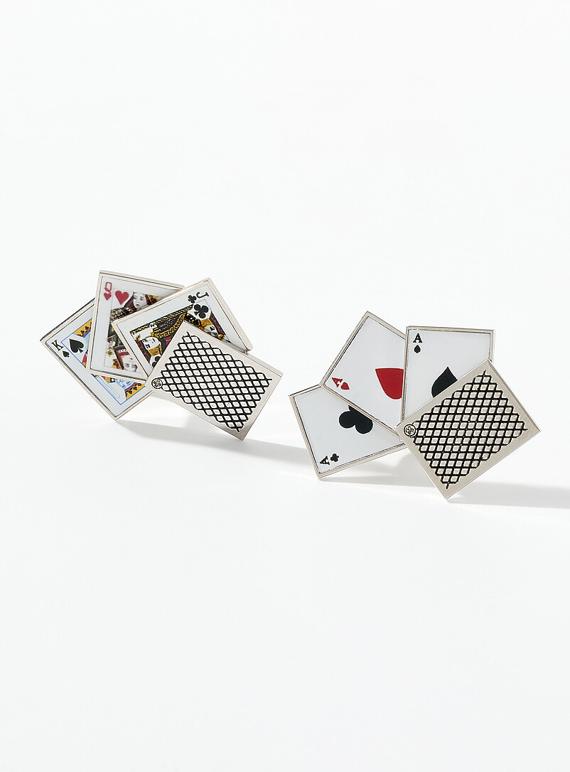 Playing cards cufflinks product image 2