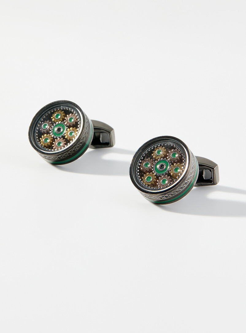 Septagear Cogs Cuff Links