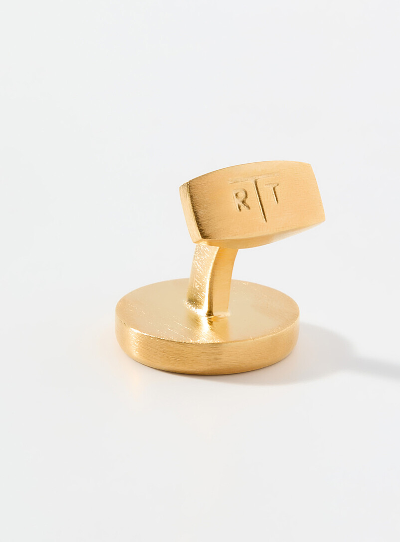 Asanoha mother-of-pearl cuff links product image 2
