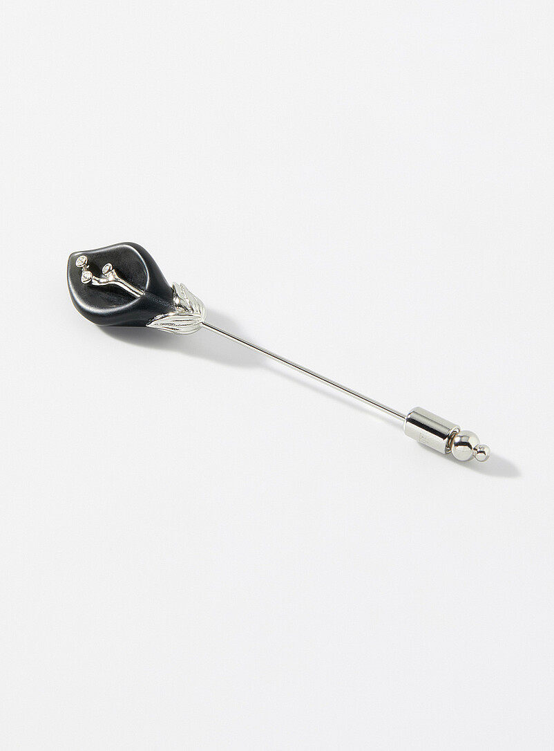 Calas lily tie pin product image (primary)
