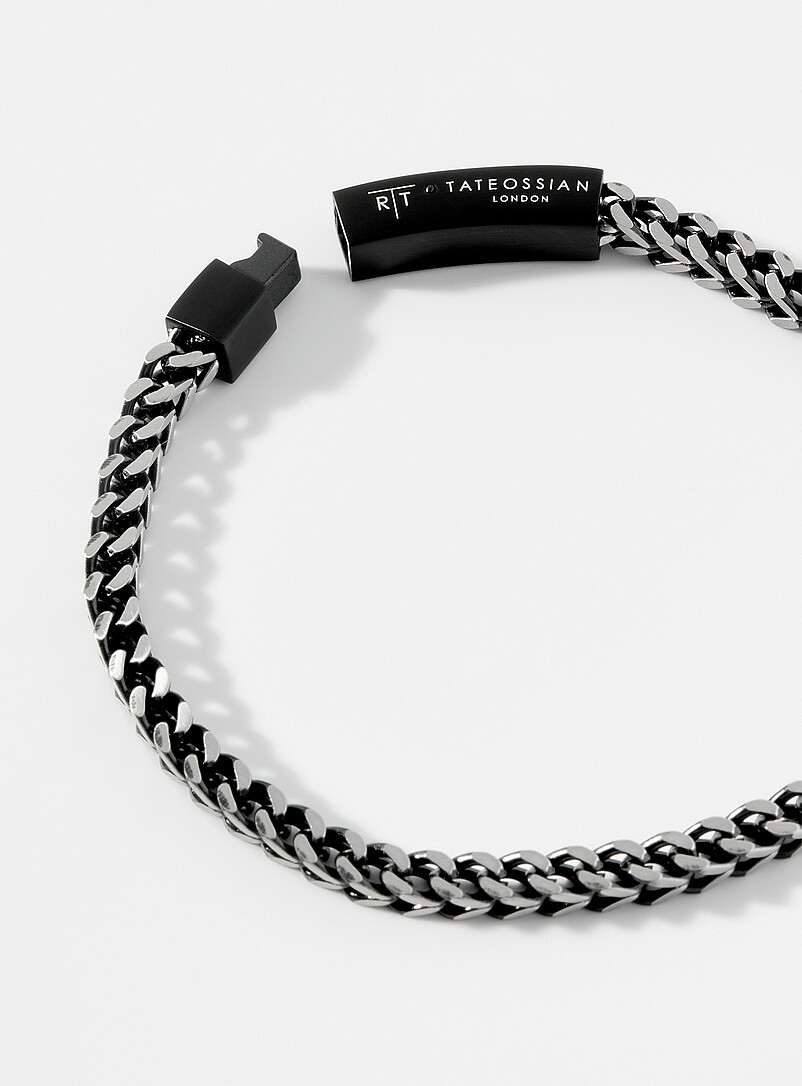 Click black ion-plated steel bracelet product image 2