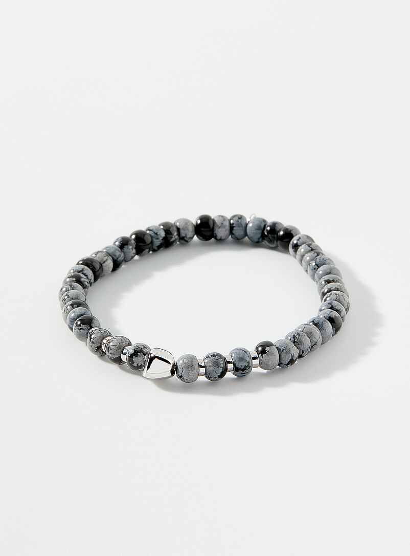 Nepal Nugget obsidian bracelet product image (primary)