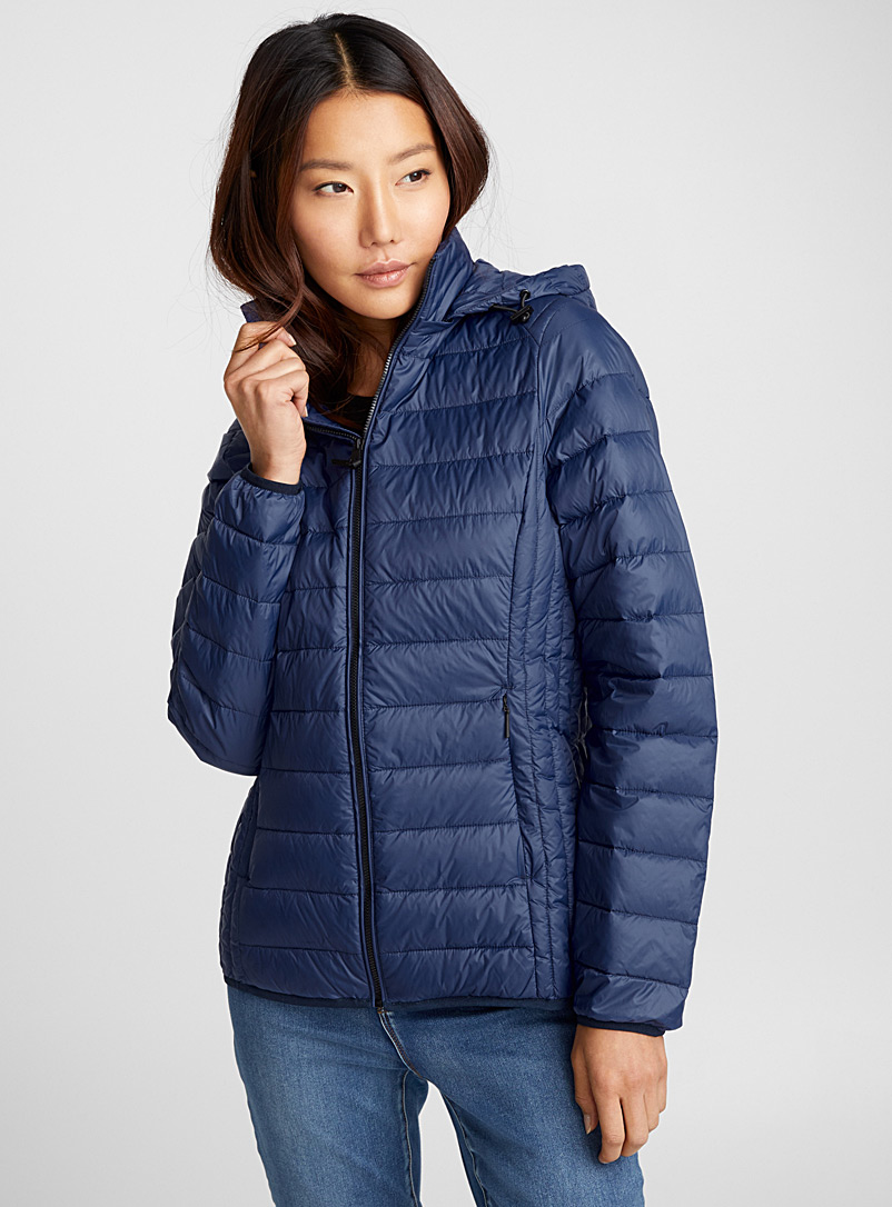 Lightweight down cropped puffer jacket | Contemporaine | Shop Women's ...