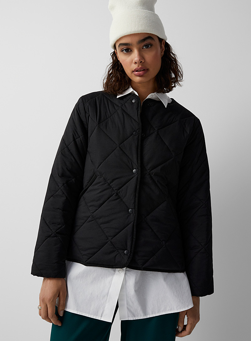 Twik Black Diamond quilted jacket for women