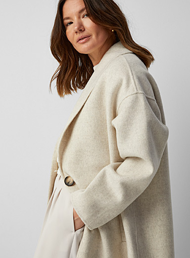 Wool coats for women