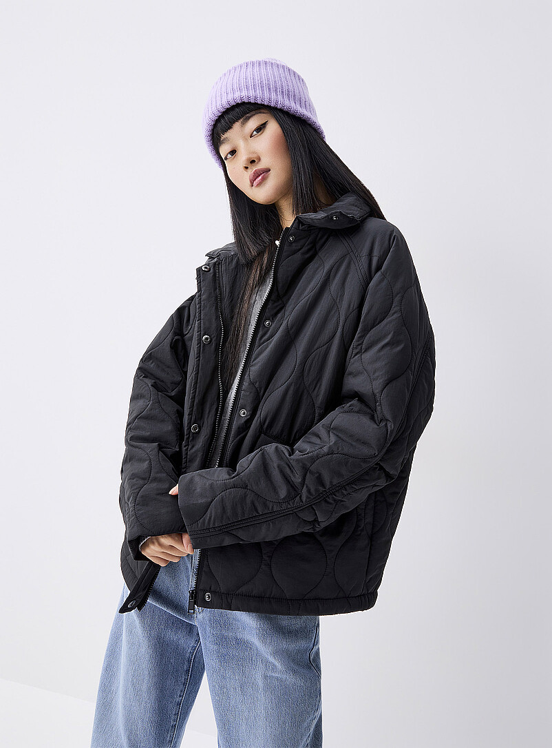 Wavy quilted jacket | Twik | Women's Quilted and Down Coats Fall