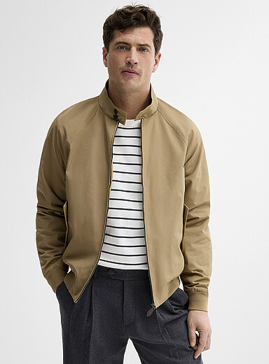 Le blouson Harrington imperm&eacute;able