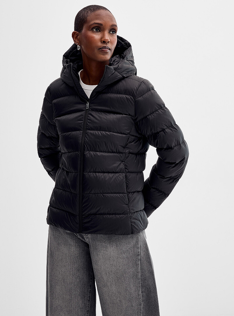 Reprocessed nylon cropped jacket product image (primary)