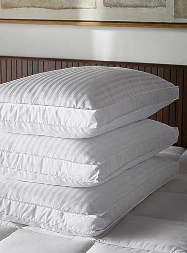 L'oreiller plumes et duvet Duveteuse Soutien semi-ferme