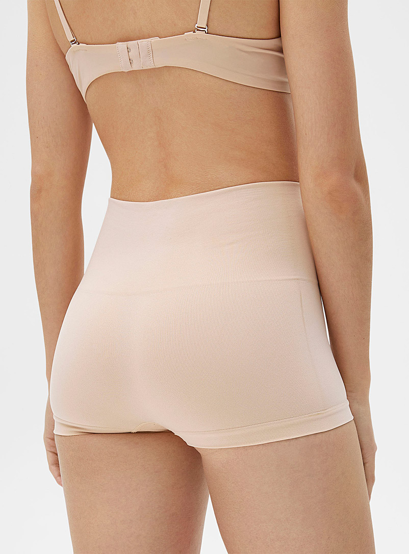 Spanx Tan Everyday Shaping cropped short for women