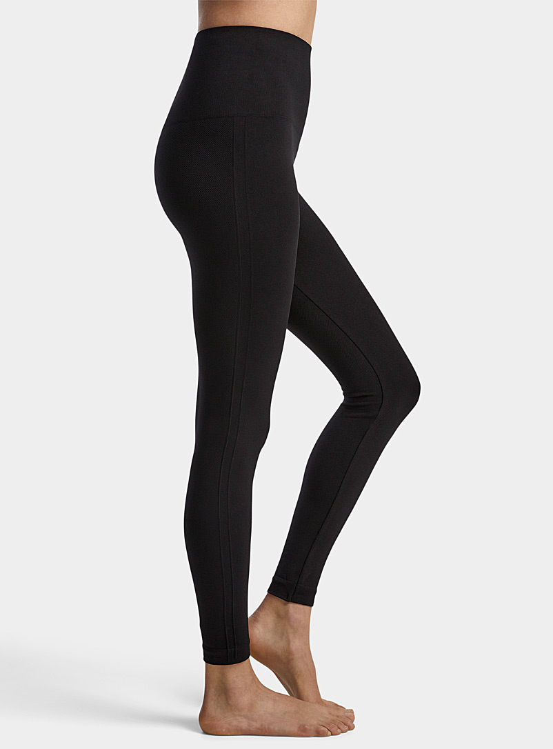 Spanx Black Nylon twill legging for women