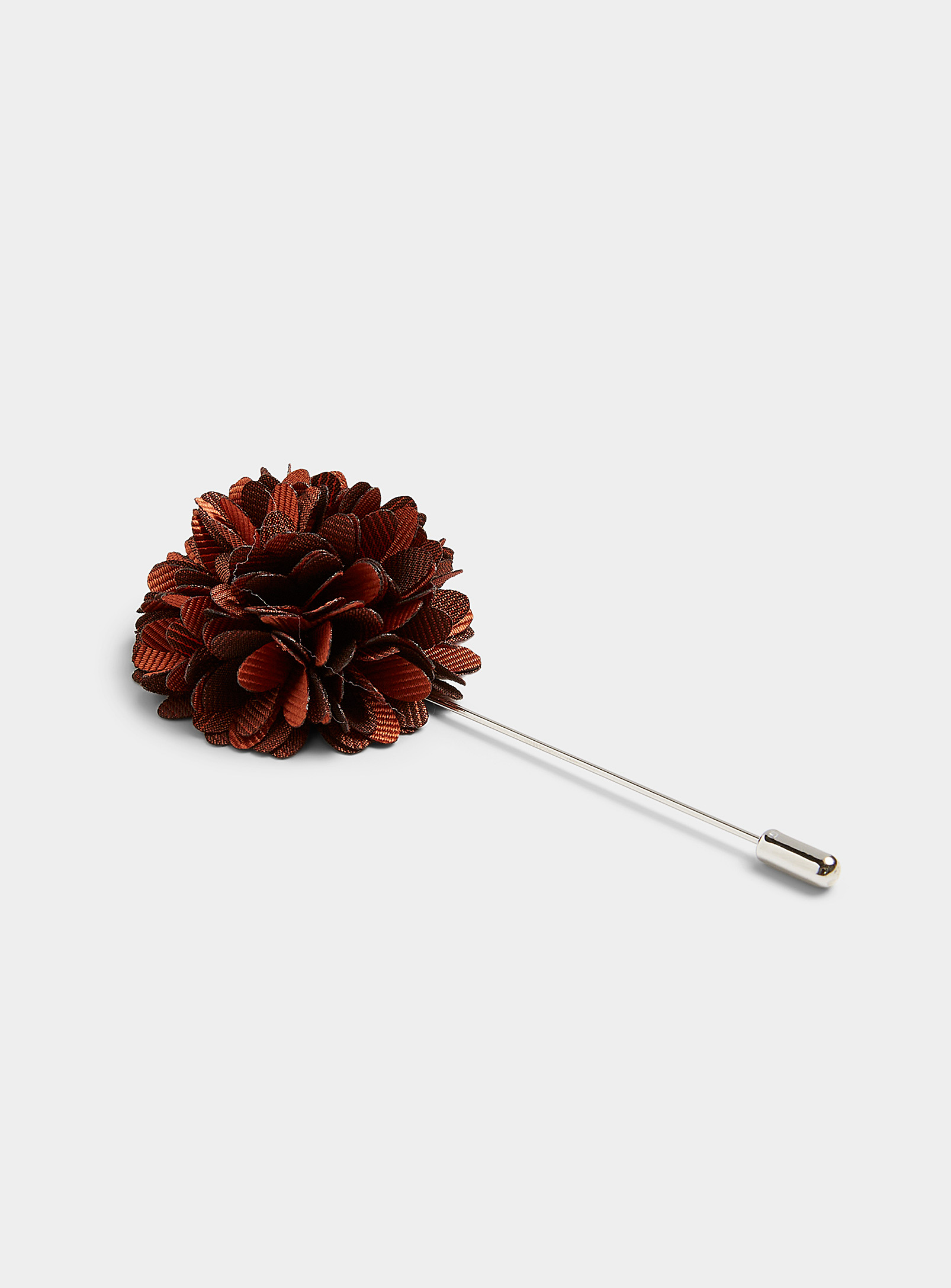 Le 31 Flower Dome Pin In Brown