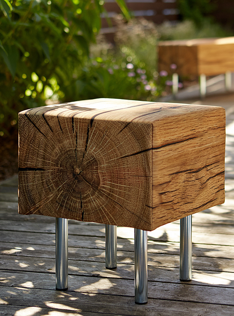 Faux-wood outdoor chair | Simons Maison | Outdoor ...