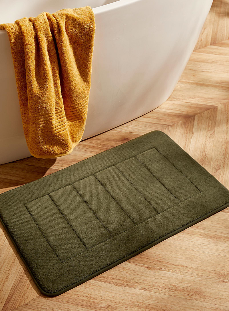 Simons Maison Green Soft comfort bath mat 50 x 80 cm