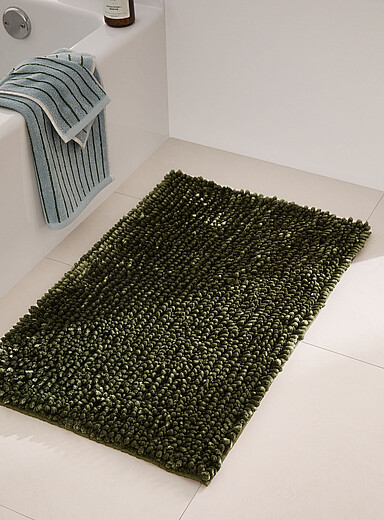 Silky XL chenille bath mat 50 x 80 cm