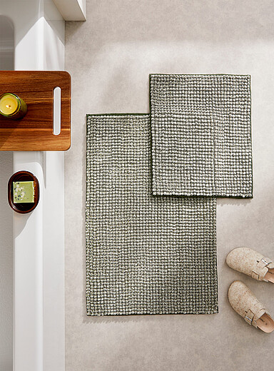 Simons Maison: Le tapis de bain chenille blanchie Voir nos formats offerts Sable