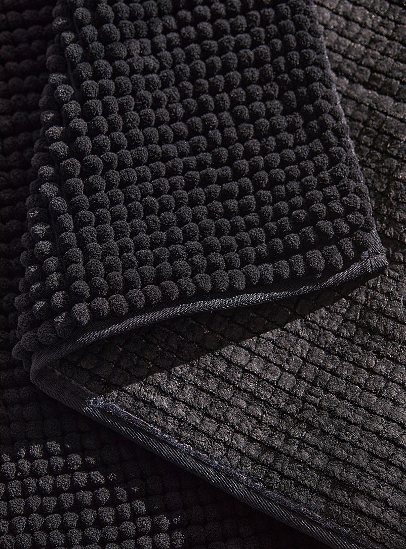 Monochrome chenille bath mat See available sizes product image 2