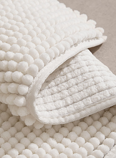 Monochrome chenille bath mat See available sizes