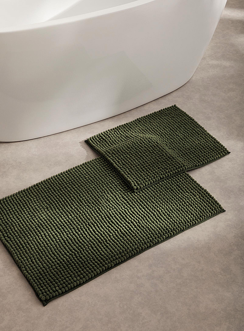 Monochrome Chenille Bath Mat See Available Sizes