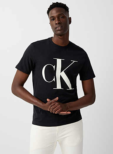 CK logo T-shirt | Calvin Klein | Shop Men's Logo Tees & Graphic T ...