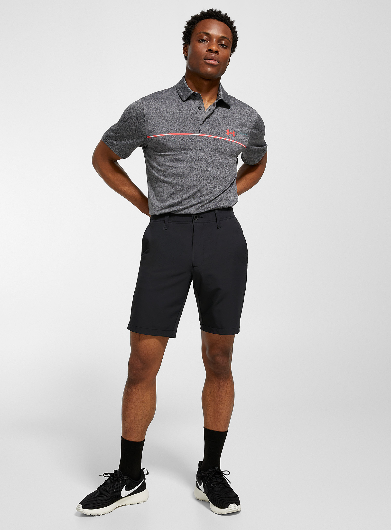Under Armour Drive Golf Short In Black