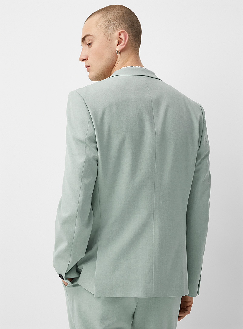 Le 31 Lime Green Colourful jacket Milano fit - Super slim for men