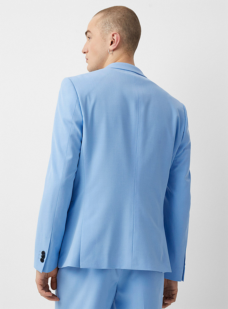 Le 31 Baby Blue Colourful jacket Milano fit - Super slim for men