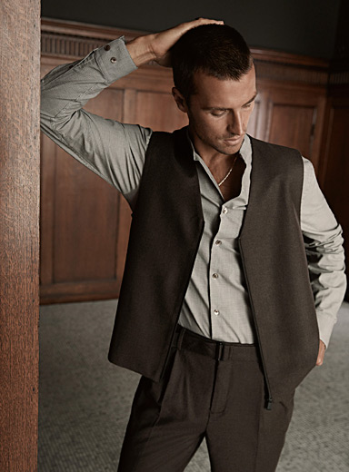 Men's Vests | Suit Shop | Simons US