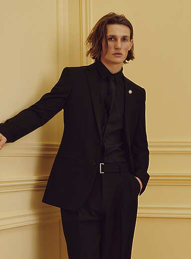 Recycled polyester essential jacket <b>Milano fit - Super slim</b>