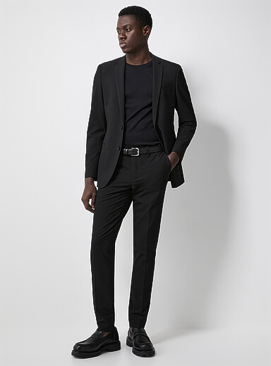 Le pantalon essentiel polyester recycl&eacute; <b>Coupe Milano - Super ajust&eacute;e</b>