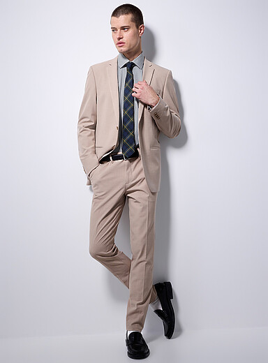 Le pantalon essentiel extensible <b>Coupe Milano - Super ajust&eacute;e</b>