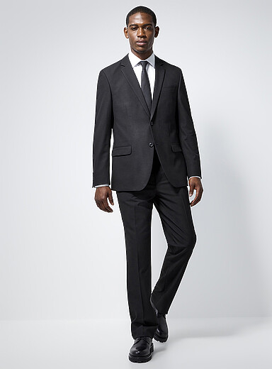 Stretch piqu&eacute; suit <b>Berlin fit - Regular</b>