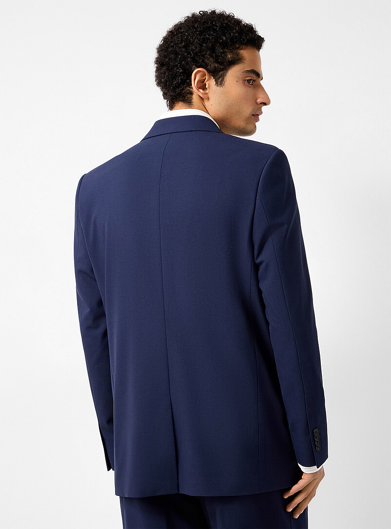 Le 31: Le veston &eacute;pur&eacute; double boutonnage <b>Coupe Antwerp - Relaxe</b> Bleu marine - Bleu nuit pour homme