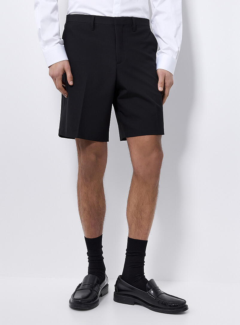 Le 31: Le short soign&eacute; <b>Longueur d'entrejambe : 23 cm (9 po)</b> Noir pour homme