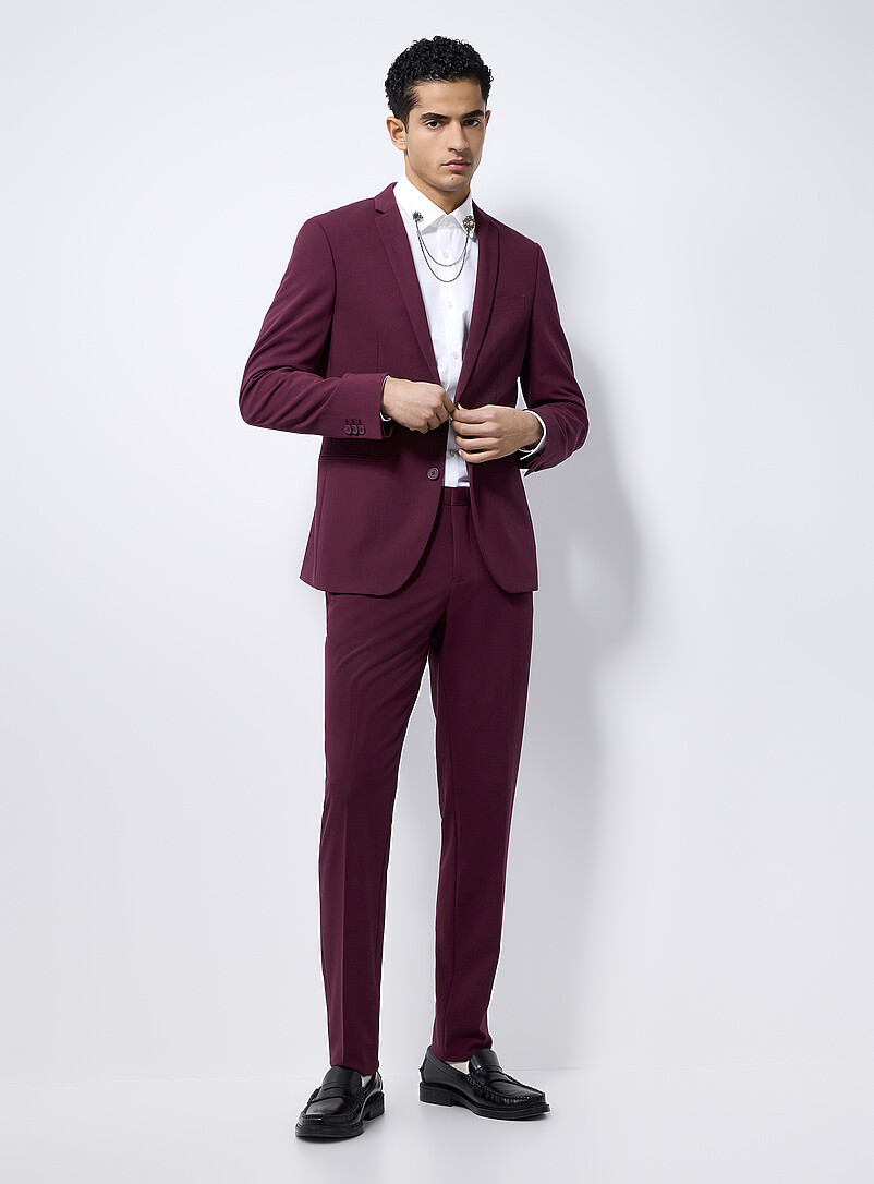 Solid-Colour Pant Milano Fit - Super Skinny