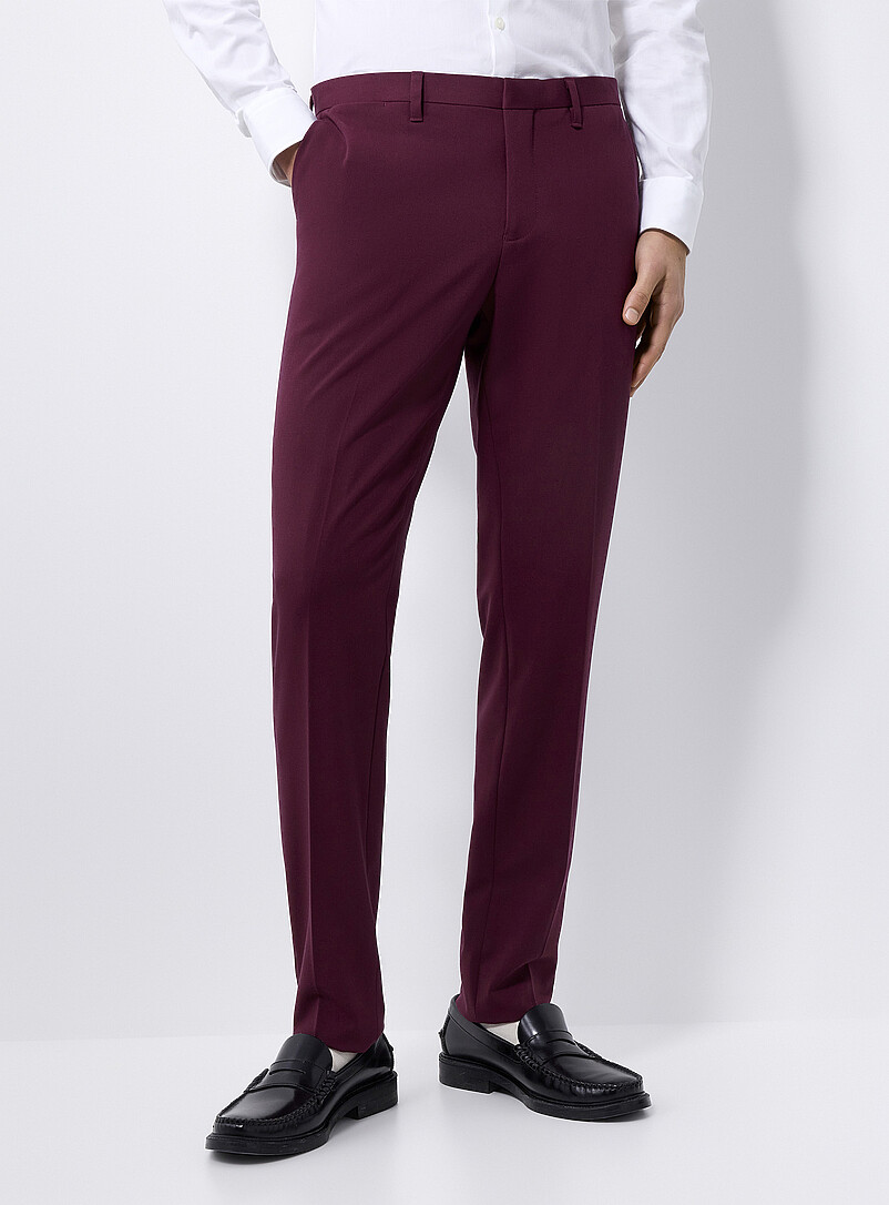 Solid-colour pant Milano fit - Super skinny product image 2