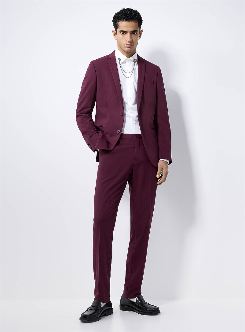 Solid-colour suit jacket Milano fit - Super slim product image 2