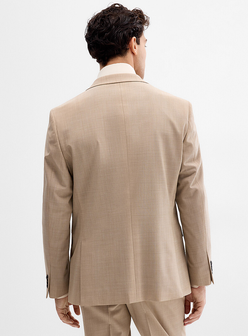 Stretch wool and polyester suit jacket Berlin fit - Regular product image 2