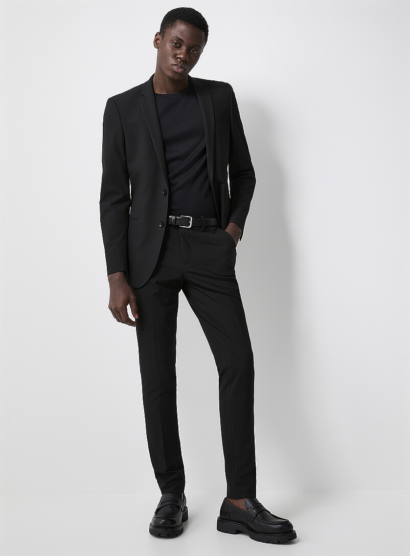 Recycled polyester essential suit jacket Milano fit - Super slim product image 2