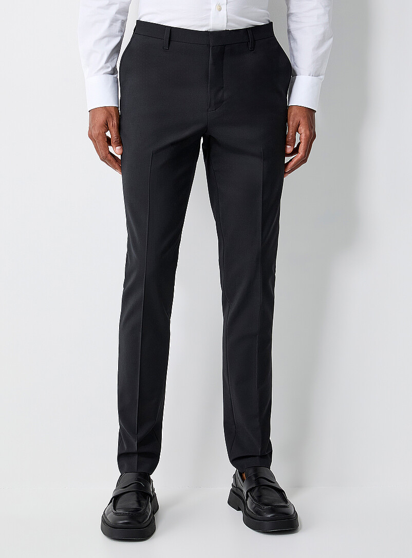 Wool-blend stretch pant Stockholm fit - Slim product image 2