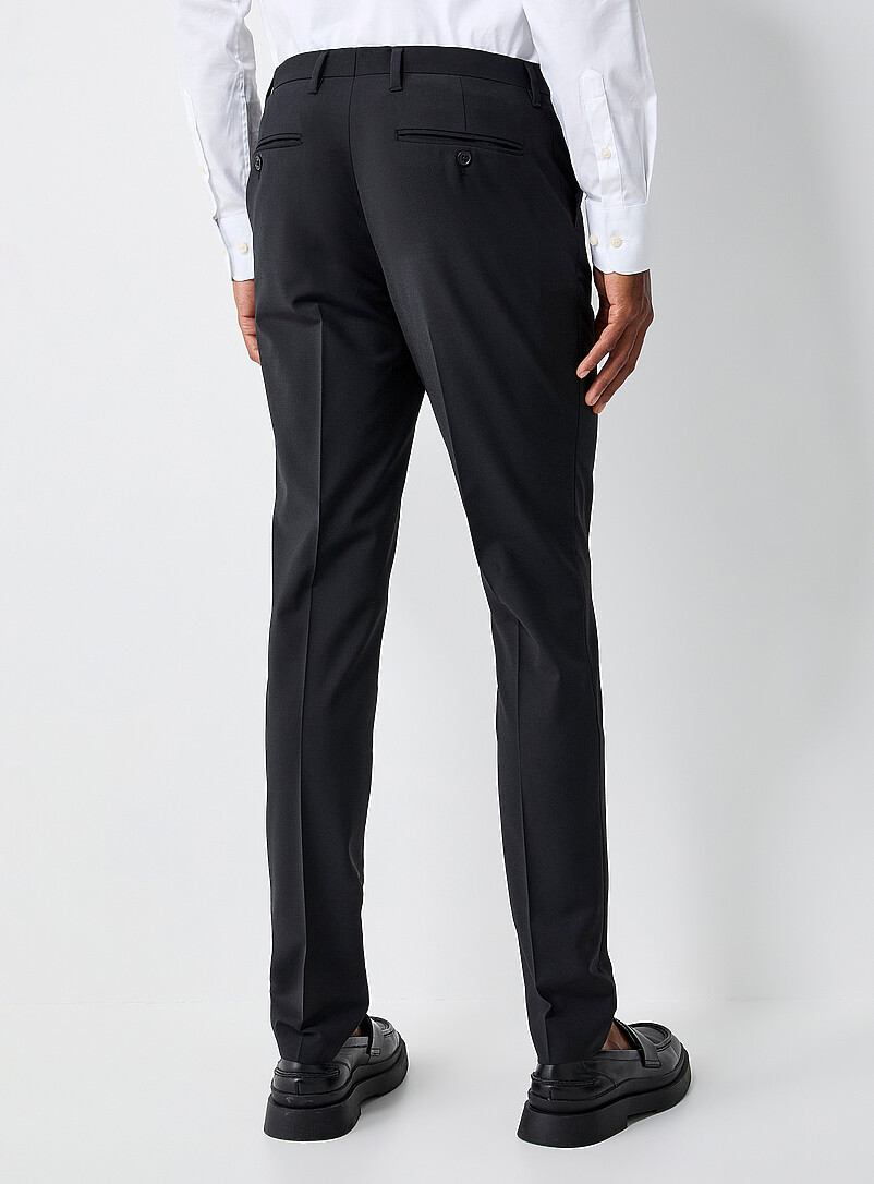 Wool-blend stretch pant Stockholm fit - Slim product image 3