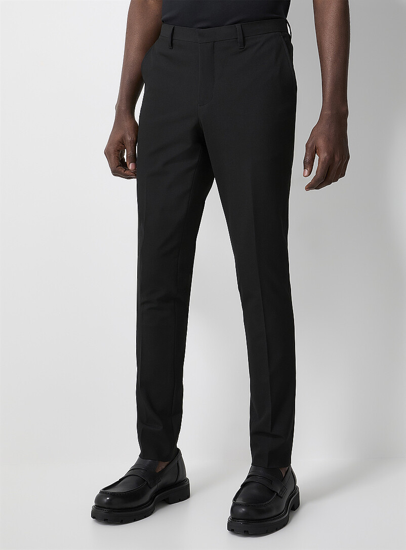 Recycled polyester essential pant Milano fit - Super slim product image 2
