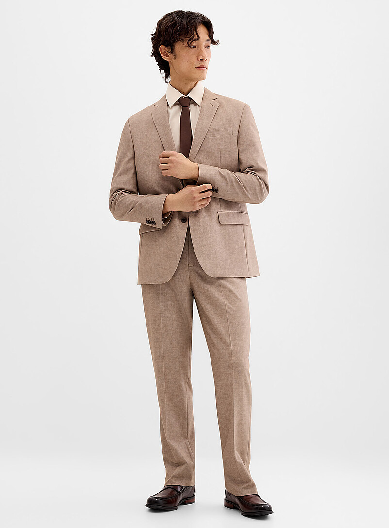 Stretch Piqué Suit Berlin Fit - Regular