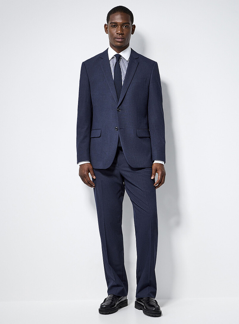 Stretch Piqué Suit Berlin Fit - Regular