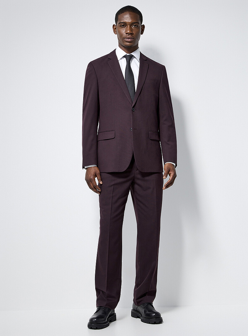 Stretch Piqué Suit Berlin Fit - Regular