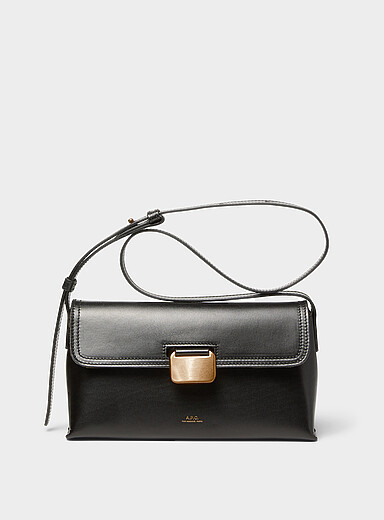 Simone small leather crossbody bag 