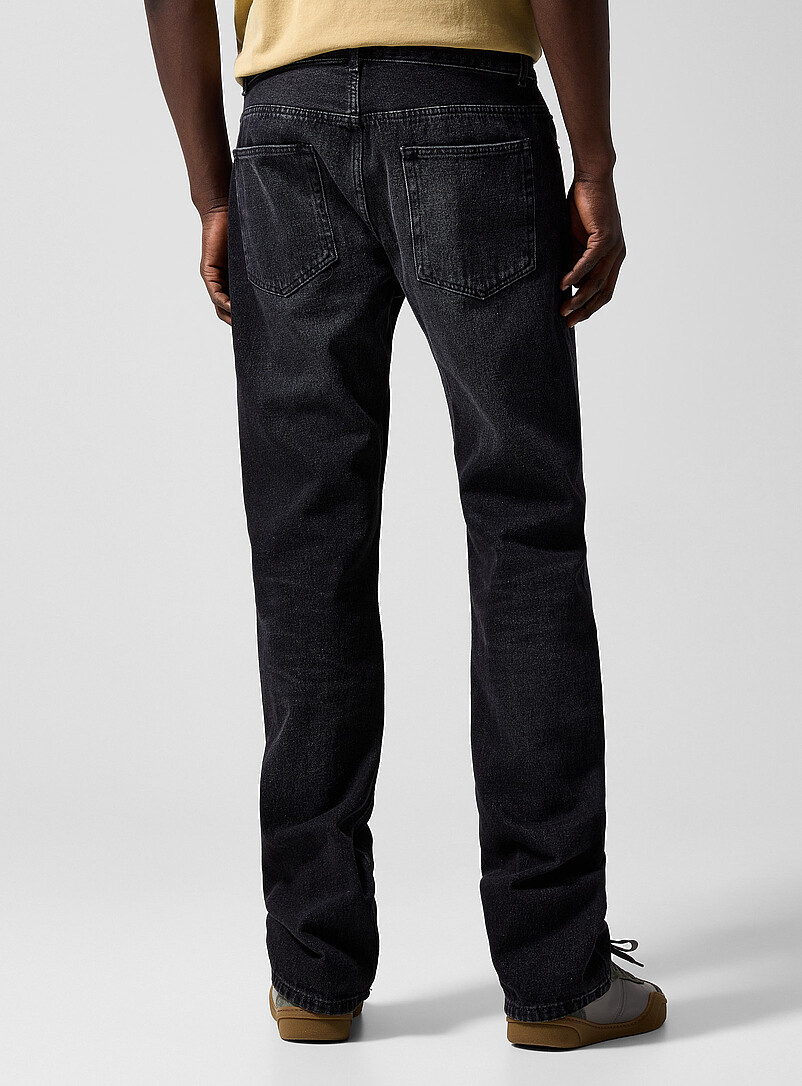 Rescue washed black straight-leg jean product image 3