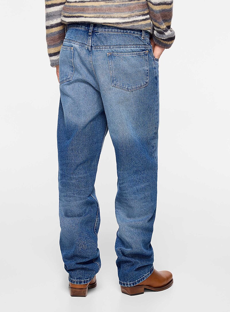 Fairfax faded indigo jean Unisex product image 3